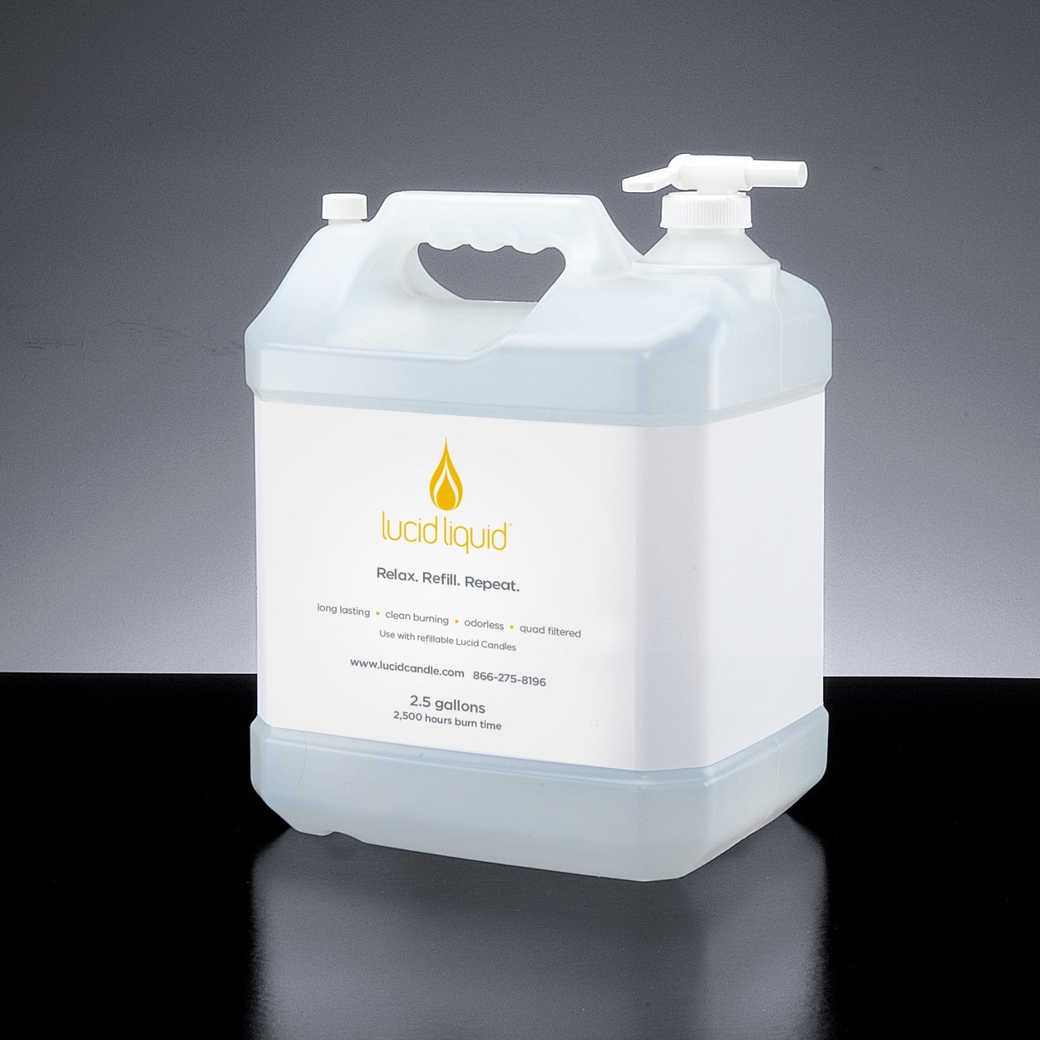 2.5 Gallon Container Lucid Liquid
