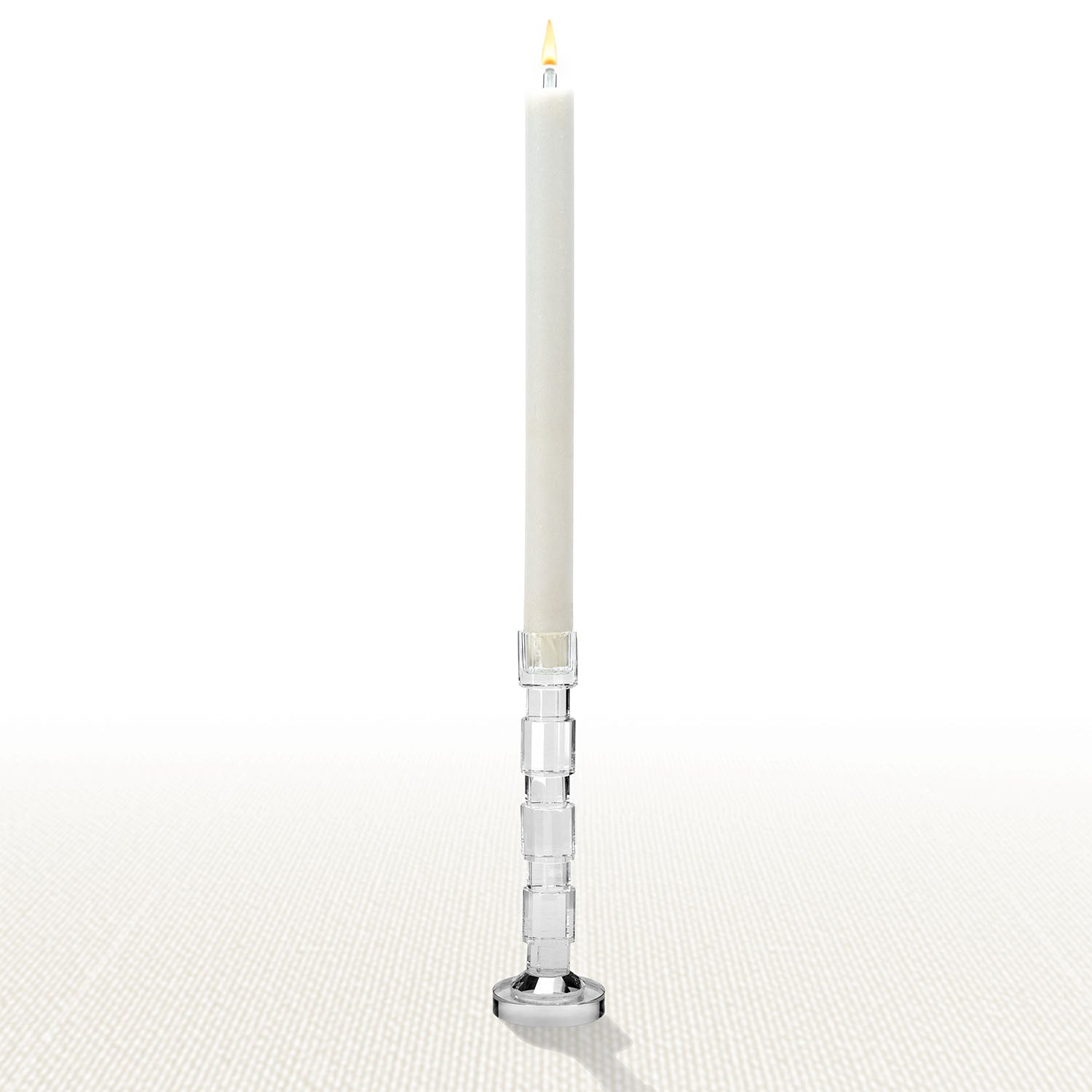 8 inch Crystal Dinner Candle Holder